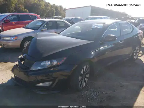 2011 Kia Optima Sx VIN KNAGR4A6XB5152448 фото 2