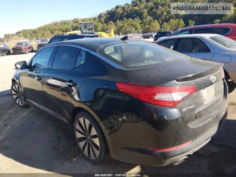 2011 Kia Optima Sx VIN KNAGR4A6XB5152448 фото 3