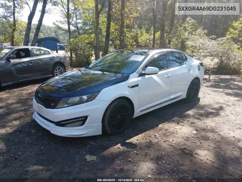 5XXGR4A69DG231045 — 2013 Kia Optima, фото 3 с аукциона IAAI, Задняя часть
