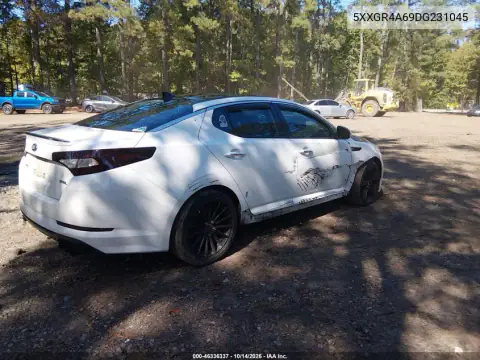 5XXGR4A69DG231045 — 2013 Kia Optima, фото 5 с аукциона IAAI, Задняя часть