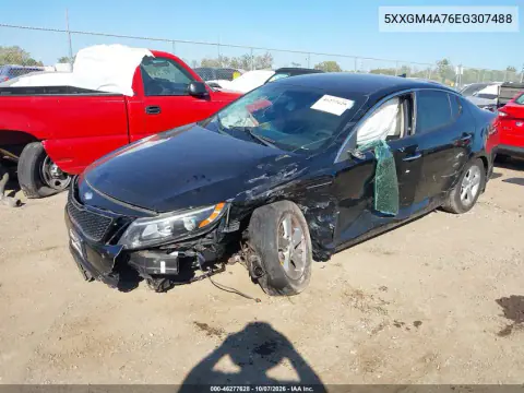 2014 Kia Optima Lx VIN 5XXGM4A76EG307488 фото 3