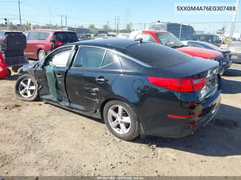 2014 Kia Optima Lx VIN 5XXGM4A76EG307488 фото 4