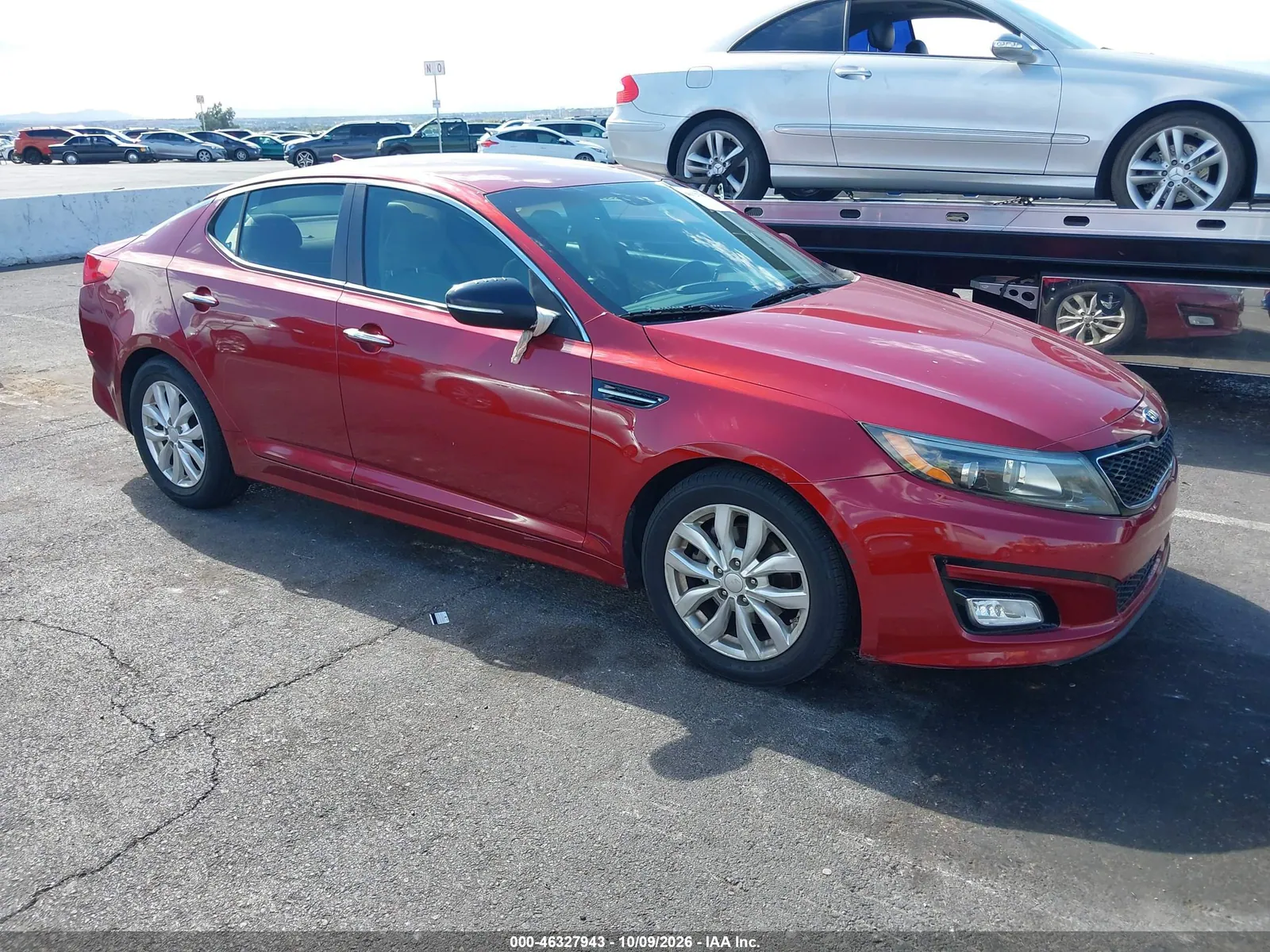 2014 Kia Optima Lx VIN 5XXGM4A77EG342914 фото 1