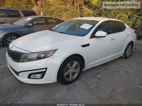 2014 Kia Optima Lx VIN 5XXGM4A74EG264057 фото 3