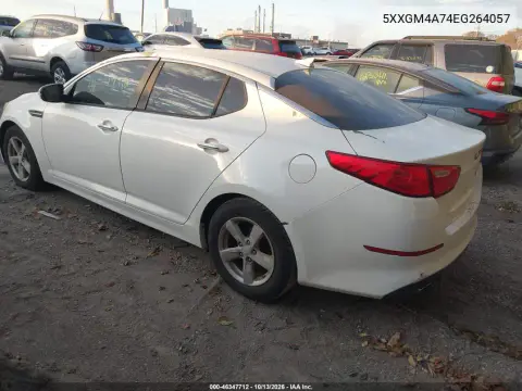 2014 Kia Optima Lx VIN 5XXGM4A74EG264057 фото 4