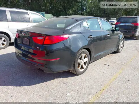 2015 Kia Optima Lx VIN 5XXGM4A72FG465876 фото 5