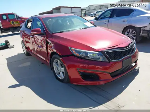 2015 Kia Optima Lx VIN 5XXGM4A73FG361445 фото 2