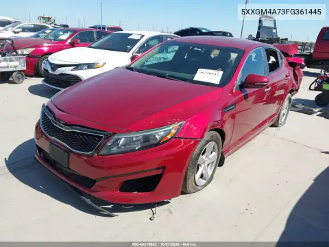 2015 Kia Optima Lx VIN 5XXGM4A73FG361445 фото 3