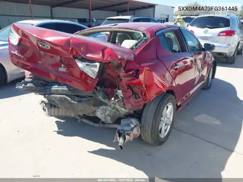 2015 Kia Optima Lx VIN 5XXGM4A73FG361445 фото 5