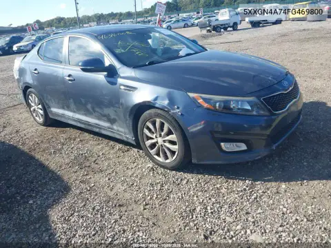 2015 Kia Optima Ex VIN 5XXGN4A74FG469800 фото 2