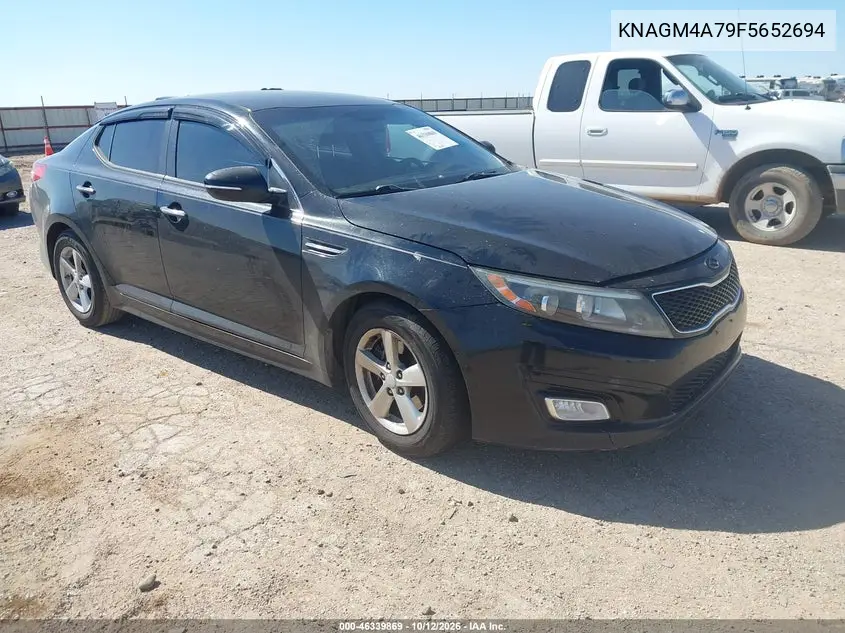 2015 Kia Optima Lx VIN KNAGM4A79F5652694 фото 1