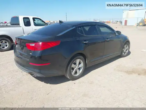 2015 Kia Optima Lx VIN KNAGM4A79F5652694 фото 4