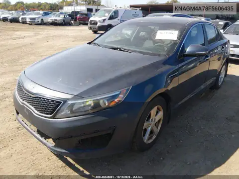 KNAGM4A78F5606435 — 2015 Kia Optima, фото 2 с аукциона IAAI, Естественный износ