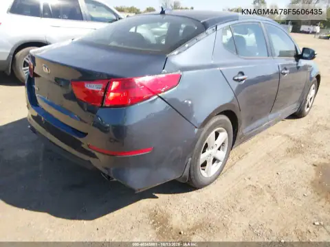 KNAGM4A78F5606435 — 2015 Kia Optima, фото 4 с аукциона IAAI, Естественный износ