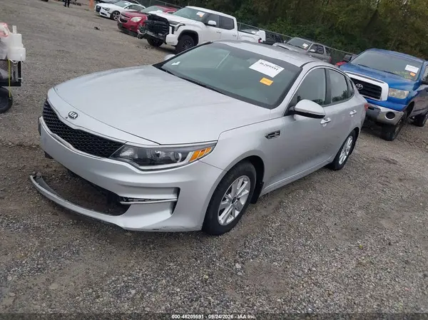 KNAGT4L36G5117112 — 2016 Kia Optima, фото 2 с аукциона IAAI 13.10.2026, Передняя часть