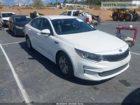 5XXGT4L30GG028330 — 2016 Kia Optima, Механические повреждения, фото до ремонта