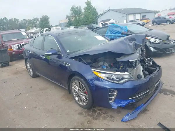 5XXGV4L21HG128651 — 2017 Kia Optima, Передняя часть (Front End), фото до ремонта