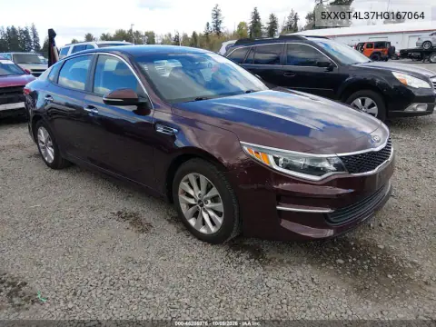 5XXGT4L37HG167064 — 2017 Kia Optima, Кража, фото до ремонта