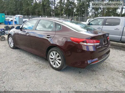 2017 Kia Optima Lx VIN 5XXGT4L37HG167064 фото 4