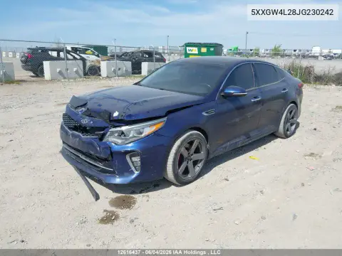 2018 Kia Optima Sx Turbo VIN 5XXGW4L28JG230242 фото 3