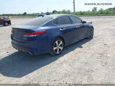 2018 Kia Optima Sx Turbo VIN 5XXGW4L28JG230242 фото 5