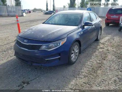 2018 Kia Optima Lx/S VIN 5XXGT4L38JG191606 фото 2