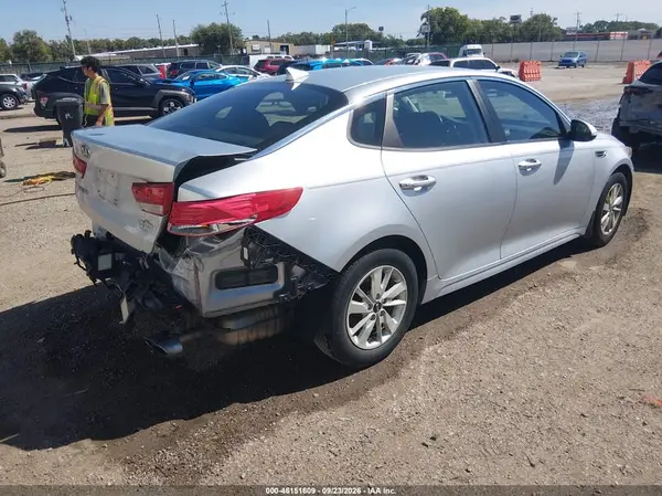 5XXGT4L35JG191997 — 2018 Kia Optima, фото 4 с аукциона IAAI, Задняя часть