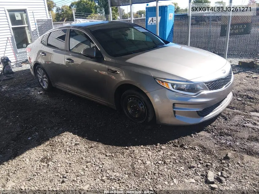 2018 Kia Optima Lx VIN 5XXGT4L33JG261271 фото 2