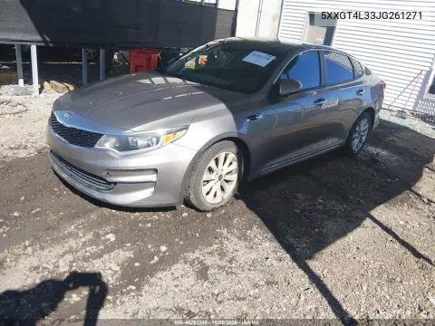 2018 Kia Optima Lx VIN 5XXGT4L33JG261271 фото 3