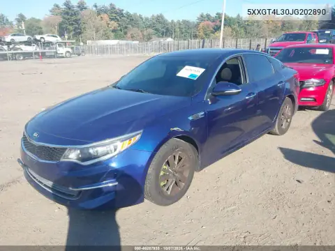 2018 Kia Optima Lx VIN 5XXGT4L30JG202890 фото 3