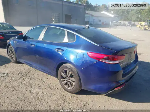 2018 Kia Optima Lx VIN 5XXGT4L30JG202890 фото 4