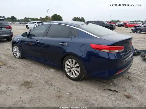 2018 Kia Optima Ex VIN 5XXGU4L3XJG223386 фото 4