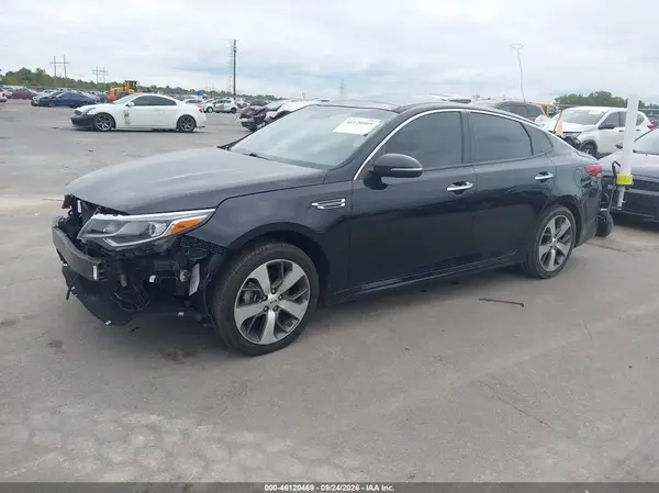 5XXGT4L39KG348805 — 2019 Kia Optima, фото 2 с аукциона IAAI, Передняя часть
