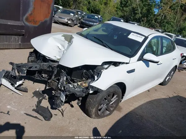 5XXGT4L31KG346188 — 2019 Kia Optima, фото 2 с аукциона IAAI, Передняя часть