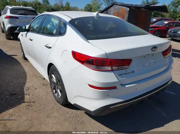 5XXGT4L31KG346188 — 2019 Kia Optima, фото 3 с аукциона IAAI, Передняя часть