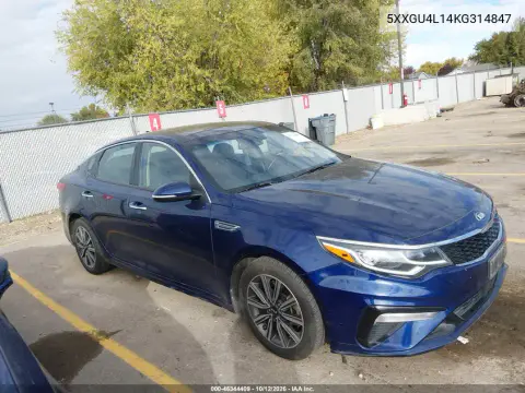 5XXGU4L14KG314847 — 2019 Kia Optima, Естественный износ, фото до ремонта