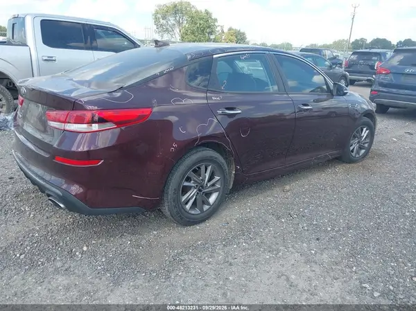 5XXGT4L39LG402248 — 2020 Kia Optima, фото 4 с аукциона IAAI, Задняя часть