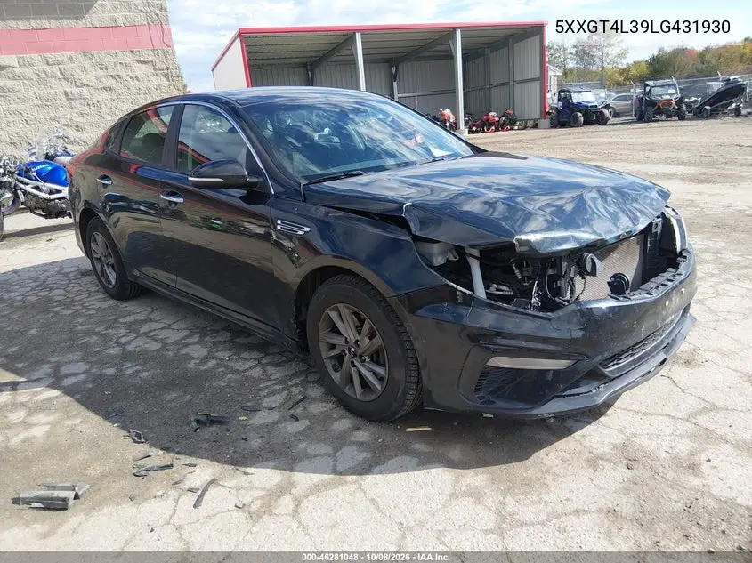 2020 Kia Optima Lx VIN 5XXGT4L39LG431930 фото 2