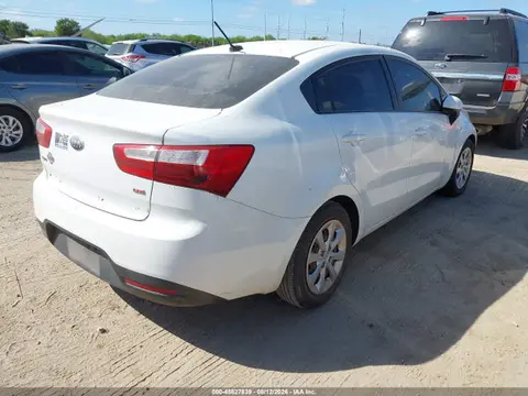 2014 KIA RIO LX VIN KNADM4A38E6396024 фото 4