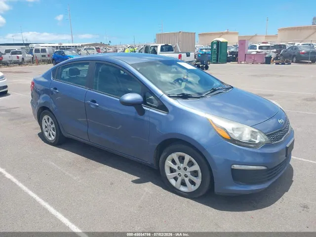 2016 KIA RIO LX VIN KNADM4A37G6676052 фото 1
