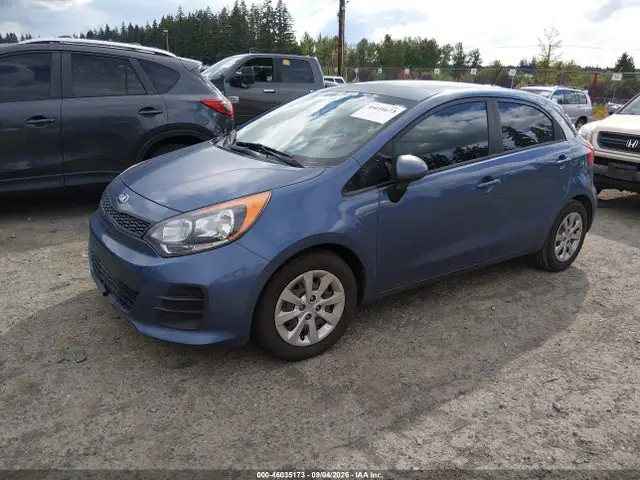 KNADM5A30G6575456 — 2016 Kia RIO LX, фото 2 с аукциона IAAI 14.10.2026, Естественный износ