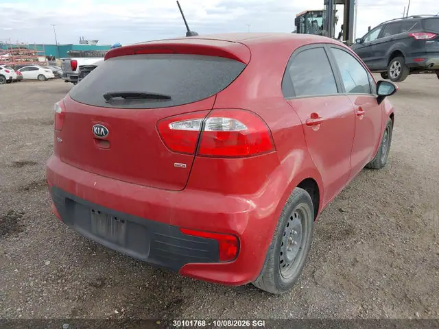 2017 KIA RIO LX VIN KNADM5A35H6058591 фото 4