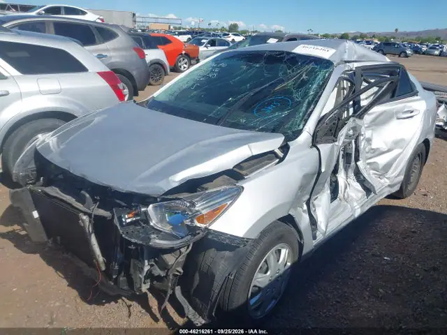 2019 KIA RIO LX VIN 3KPA24AB4KE228325 фото 2