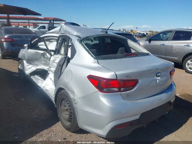 2019 KIA RIO LX VIN 3KPA24AB4KE228325 фото 3
