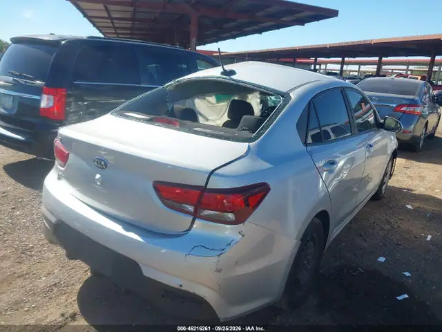 2019 KIA RIO LX VIN 3KPA24AB4KE228325 фото 4