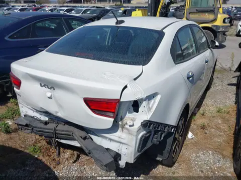 2022 KIA RIO S VIN 3KPA24AD5NE432489 фото 4