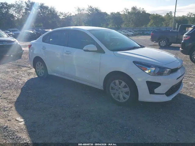 2022 KIA RIO S VIN 3KPA24AD8NE443910 фото 1