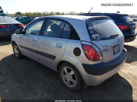 KNADE163466059341 — 2006 Kia Rio, фото 3 с аукциона IAAI, Передняя часть