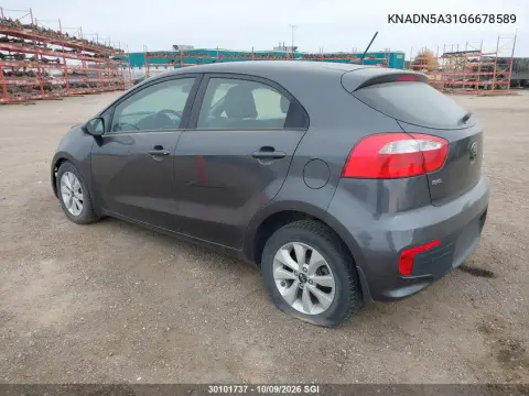 2016 Kia Rio Ex/Sx VIN KNADN5A31G6678589 фото 4