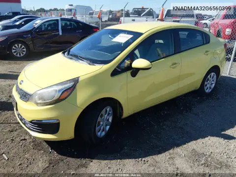 2016 Kia Rio Lx VIN KNADM4A32G6560399 фото 2
